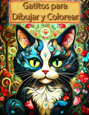 Dibujar gatos para colorear
